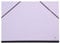 Clairefontaine 144803C Zeichenmappe Maya mit Gummizugverschluß, praktisch und robust, 28 x 38cm, 1 Stück, Lila
