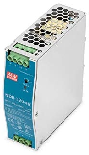 Digitus DN-PWR12048 Unidad de - Fuente de alimentación (120 W, 90-264 V, 47-63 Hz, 88%, Sobrecarga, Verde, Plata)