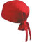 noTrash2003 Design Bandana Cap Mütze Kopftuch viele Farben für Sport und Freizeit (Rot)