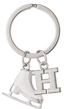 cooltime Mode-Accessoires, Schlittschuh-Schlüsselanhänger für Damen und Mädchen, h, M