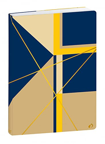 Quo Vadis Carnet de notes Nova Navy Jaune 15x21 cm