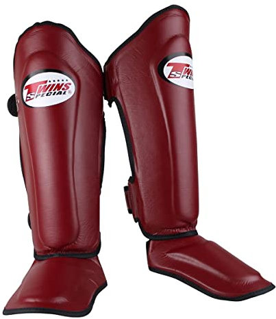 Twins Special SGL 7 Schienbeinschoner - Maroon - Weinrot - Größe L