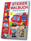 Mal- & Stickerbuch - Polizei, Feuerwehr, Rettung: Mein großer Stickerspaß!. Kreatives Malen mit Stickern!
