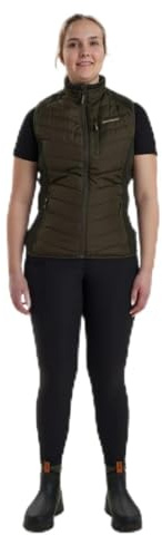 Deerhunter Lady Caroline gepolsterte Weste mit Strickholz
