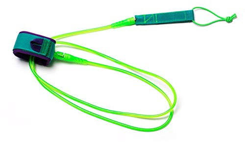 RH-HPC Surf Leine Surfen von 6FT-12FT 7mm Surfbrettleine Seilständer Up Paddel Board Leine Polyurethan TPU Nylon Edelstahl Surfeleine für Surfen SUP Leash. (Color : 8ft 7mm)