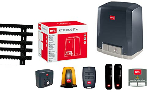 ECI Électro-fourniture ECI BFT Kit Deimos BT A600 Porte coulissante 600 kg R925270 00002 + 5 m crémaillère