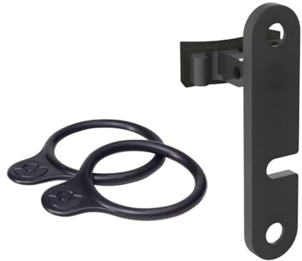 Supernova Unisex – Erwachsene Rücklichthalter-07110125 Rücklichthalter, Schwarz, Einheitsgröße