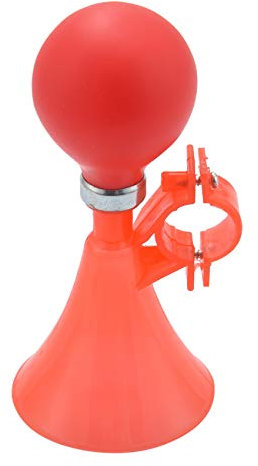 Zunedhys 22mm Durchmesser Lenker Fahrrad Fahrrad Kunststoff Luft Horn Trompete rot