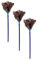 AC – Pack de 3 plumeros de Avestruz Maxi Extensible 57-105cm, Mango de plástico con Agujero, Plumas Suaves, Reutilizable, Lavable, Quitar el Polvo, Telas de araña, Limpieza del hogar, Oficina