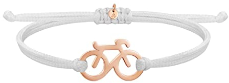 SAILBRACE Armband WMN CLUB BIKE weiss-roségold