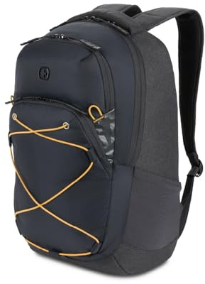 SwissGear 8175 Laptop Backpack Mochila, Gris carbón Jaspeado, 45,72 cm Unisex Adulto