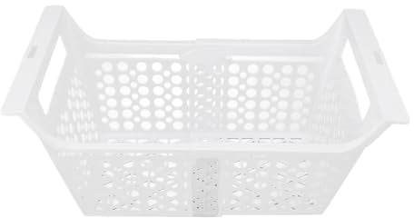 Chest Freezer Basket Expandable Deep Freezer Organizer Bins with Handle,Chest Freezer Storage Baskets Fits Most Deep Freezers (S)