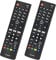 (2 Pack) UNOCAR AKB75095308 AKB75095307 AKB74915324 Smart Remote Control for LG Smart TV 4K UHD Ultra HD TVs, LG Full HD 1080P HDR 3D HDTV LCD LED and LG Smart Remote, with Netflix Amazon buttons