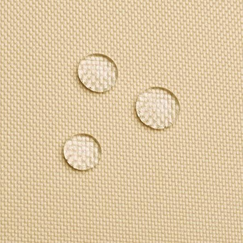 Fabreco – Wasserdichter Oxford 600D Polyester Stoff Meterware 100x150cm | Robuster Outdoor Stoff für Garten, Camping & Abdeckungen | Segeltuch & Markisenstoff | Markisenstoffe Meterware, Beige