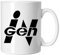 GP-Tees Ingen Cool Novelty Ceramic Mugs for Men, Women, Home & Work