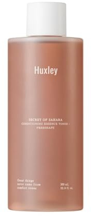 Huxley Essence Toner, Free Shape, 300 ml, Kakteenöl, feuchtigkeitsspendendes Tonikum, beruhigende Haut, erfrischend und feuchtigkeitsspendend