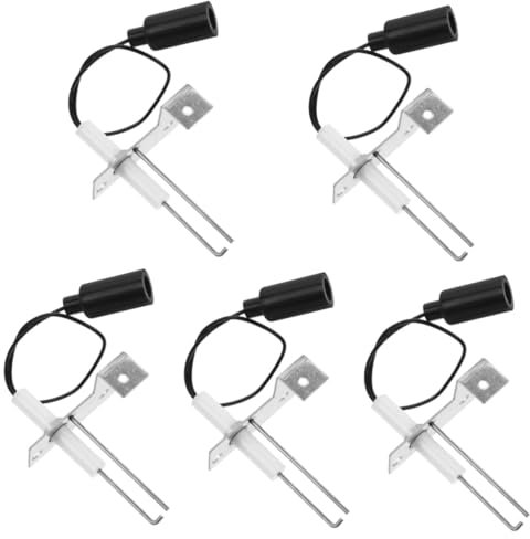 Gatuida 5 Stück Zündelektrode Heizelektrode Ersatz Funken Und Sensorelektrode Warmwasserbereiter Anode Stabheizung Ersatz Camper Rv Warmwasserbereiter