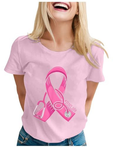 Allbestop Shirts Rose Fushia Femme,T Shirt Personnalisé Femme Haut Top Femme Camisole Femme Debardeur Femme Coton Lin Chemise Oversize Femme Longue (M,Rose)
