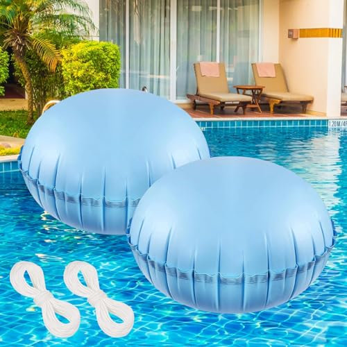 Coussin de Piscine,Coussin de Piscine Hivernage,Oreiller d'air pour Piscine Hors,Coussin Gonflable de Piscine d'hiver,Oreiller de Piscine d'hiver,pour la Plupart des Piscines,Spas,Fontaines