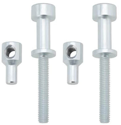 eMagTech 2 Pezzi Vite Di Regolazione Della Tensione Della Motosega Compatibile Con Stihl 028 028AV AV Super 51,9x10,6mm Bullone Di Regolazione Della Tensione Della Motosega Argento
