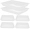 Puzzle Sorting Trays,6 Pack Puzzles Sorter Jigsaw Accessories Storage Stackable 500/1000/2000 Pieces Jigsaw Board Organizing Plates Beads Trays Organizer