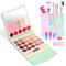 Aomig Kinderschminke Mädchen 36 PCS Waschbar Kosmetikset 33Farben Prinzessin Make Up Spielzeug mit Nagellack Lippenstift Schminkkoffer Mini Spielzeug Halloween Weihnachts Geburtstags Geschenk (B-Grün)