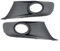HOHOVYVY Juego de rejilla para faros antiniebla para Touran MK2, cubierta delantera izquierda derecha 1T0853665N