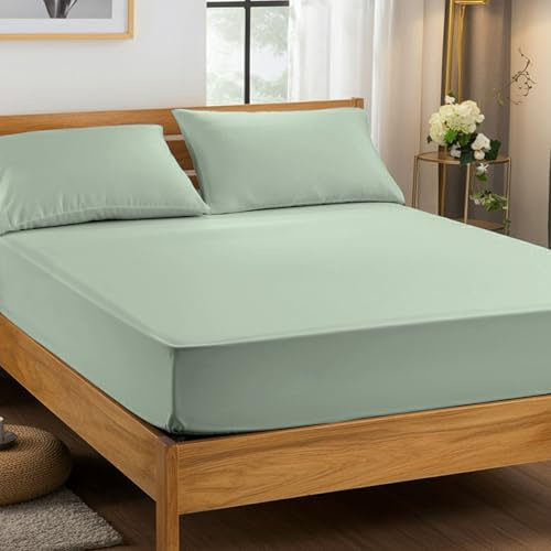 Home Sweet Home UK 25cm Fitted Bed Sheets Bunk - Super Soft Deep Bunk Fitted Sheet Brushed Microfibre Anti Wrinkle Small Single Bed Sheets Breathable & Fade Resistant Fitted Small Single Bed Sheet