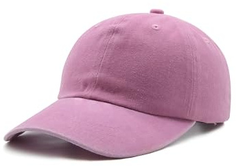 Stymora Kinder Basecap, Teenager Kappe, Verstellbare Baseballkappe, Sommer Outdoor Baseball Cap für 10+ Jahre Jungen Mädchen Hellrosa