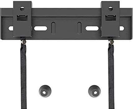 WQPMNYG TV-Monitorhalterung, Wandmontage, Flacher, an der Wand befestigter TV-Ständer mit Anti-Fall-Ecken und Doppelhaken für die meisten 26-80-Zoll-Flachbildfernseher, klein