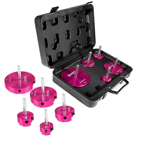 BlesConi Kit de escariador PPR resistente, 5 piezas para taladros de 1/2 pulgada, protector de ajuste de aleación dura para tubos de drenaje de PVC CPVC ABS