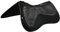 Acavallo Spine Free Gel & Memory Foam Half Pad. Stoßabsorbierend & Wirbelsäulenkanalfrei, schwarz