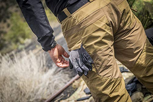 Helikon-Tex HTP Hybrid Taktische Hose für Herren - Ripstop - Leicht für Outdoor, Wandern, Strafverfolgung, Arbeitshose, Pencott Wildwood Nyco Ripstop, 30W / 32L