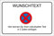 AllesKlaro® - Wunschtext Schild - Halteverbot - selbst gestalten - Querformat - stabile 4 mm AluVerbundplatte (45 x 30 cm)