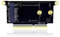 HUYUN M2 NVMe SSD NGFF Key M auf A1708 SSD Slot Adapter als 656-0076B für MacBook Pro A1708 2017 2016 M.2 NVMe auf A1708 SSD Adapter