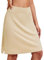 COOrun Yoga Skort Tennisröcke für Damen mit Taschen Tennis Skirt Hohe Taille Athletic Skort Elegant Minirock Hockey Khaki,L