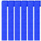 Vsosfiza 6er Set Krepppapier Dunkelblau kreppbänder Party Dekoration(4.5 cm x 25 m)