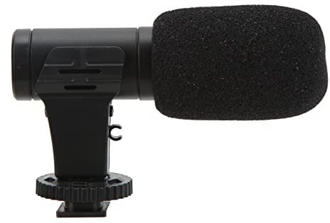 VBESTLIFE Camera Microphone, Universal 3.5mm Mobile Phone Camera Mini Microphone,Camcorder Camera Video Mic,for Live Conference Video Vlog