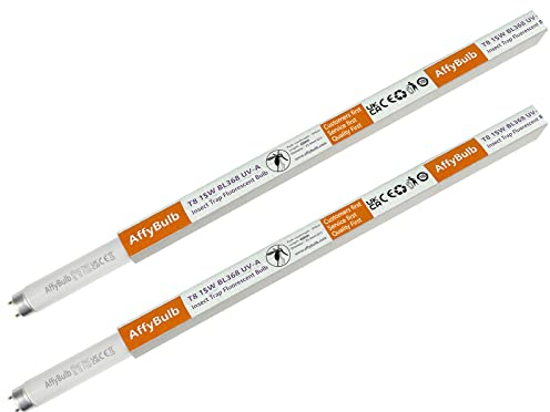 FSL OEM Ersatzlampen für Fliegenvernichter/Insekten Zapper - 13in T8 BL368 UV-Röhren (15W-2P)