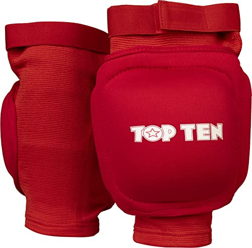 TOP TEN Knie- & Ellbogenschutz „Bump“ - rot, Gr. M