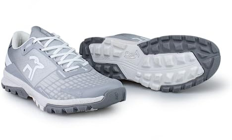 Kookaburra Vex Shoe, Scarpe da Hockey su Prato Unisex-Adulto, Grigio, 10 UK