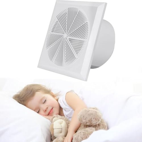 BETAM Extractor Fan Kitchen,Window Exhaust Fan with Check Valve,ABS Flame Retardant Shell,Bathroom Ventilation Fan,Saving And Quiet-For Office/Laundry Room/Shop,IPX2 Waterproof,4 inches
