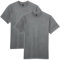 Gildan Adult T-Shirt, Hammer Collection, 2-Pack, Style GH000, Graphite Heather (2-Pack), L