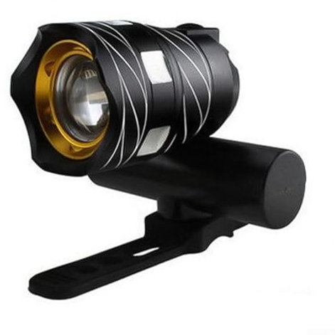 HEIBTENY Luz LED para bicicleta de montaña, 20000 lm, recargable, batería recargable, tamaño ajustable (negro)