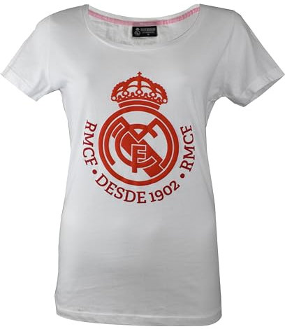 Real Madrid Woman Tee Nº 11 Tricot, Blanc, L-XL Femme