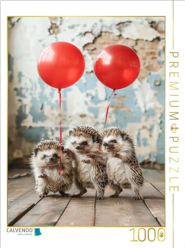 CALVENDO Puzzle EIN Igel ist kein Stacheldraht, er ist EIN Kleiner Held der Nacht | 1000 Teile Lege-Größe 64 x 48 cm Foto-Puzzle für glückliche Stunden