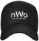 FANGQIYUAN Unisex NWO White Logo Baseball Cap Black