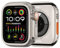 EKINS Custodia per orologio in lega per Apple Watch Case Series S10 46mm S9 S8 S7 S6 44MM 45MM Custodia protettiva per telaio in metallo(Titanium color,45mm)