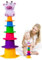 Besreey Regenbogenstapelbecher, Babybadspielzeug - Regenbogennistbecher | Baby -Stapelwasserspielzeug für Kinder, Mädchen, Freunde, Familie