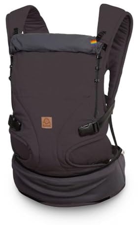 Ruckeli Basic Slim Babytrage | Fullbuckle | 50/56-98 cm (Mauve)